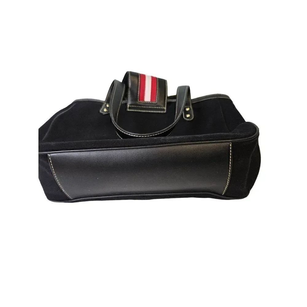 Chaps black canvas purse. - Picture 7 of 7
